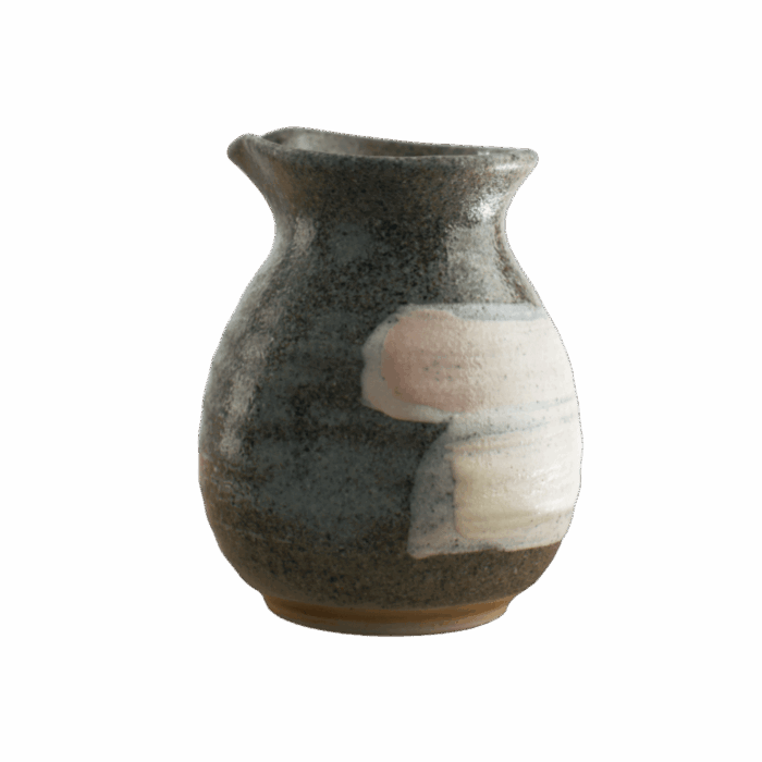 Natural enamel vase