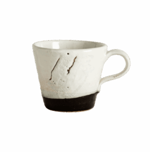 Natural enamel ceramic cup