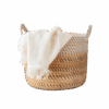 Rattan clothes basket