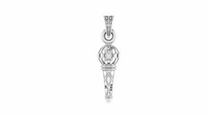 Sterling Silver (92.5% purity) God Hanuman GPendant for Men & Women Pure Silver Lord Bajrang Bali GLocket for Good Health & Wealth