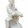 Plastic Shirdi Sai Baba Idol, 4.5 Inch, White