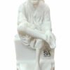 Plastic Shirdi Sai Baba Idol, 4.5 Inch, White