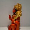 Hanuman Ji Ki Murti in Blessing Posture with GSitting Lord Balaji Bajrangbali Sankat Mochan Bhagwan Idol for Temple car Dashboard Home Decor Statue Gift