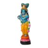 1 Feet Handcrafted Krishna Idol Decorative Statue Figurine for Home Decor, Multicolour