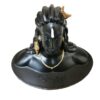 Resin Adiyogi Shiva Statue, Standard, Black, 1 Piece