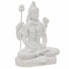Shiv Shiva Murti Statue Idols Sculpture for Car Dashboard Pooja Temple Room Home Decoration & Festival Occasions Gifts (3 Inches Height, Resin)