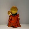 Hanuman Ji Ki Murti in Blessing Posture with GSitting Lord Balaji Bajrangbali Sankat Mochan Bhagwan Idol for Temple car Dashboard Home Decor Statue Gift