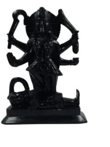 Kali MATA Murti Marble Finish Kali MATA Satue,(for Home Temple Poojan Use,Office Temple,Gifted Use Idol) Decorative Showpiece 4.5 Inch,Black