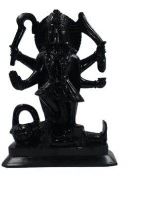 Kali MATA Murti Marble Finish Kali MATA Satue,(for Home Temple Poojan Use,Office Temple,Gifted Use Idol) Decorative Showpiece 4.5 Inch,Black