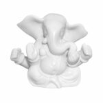Ganesha Idol with Big Open Ears, Resin Material