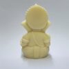 3D Ivory Ganesha Idol Ganesh for Car Dashboard Statue Ganpati Vinayaka Vinayagar Figurine Diwali Gifts Home Decor Luck, Success