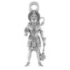 Sterling Silver (92.5% purity) God Ram Bhakat Hanuman Pendant for Men & Women Pure Silver Bhagwan Shri Ram and Hanuman Locket for Good Health & Wealth