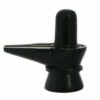 Stone Black Shivling For Home Pooja (Size 5X6 Cm)