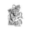 Sterling Silver (92.5% purity) God Ram Bhakat Hanuman Pendant for Men & Women Pure Silver Bhagwan Shri Ram and Hanuman Locket for Good Health & Wealth