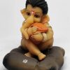 Ganpati Idol For Car Dashboard Lord Ganesha Statue For Home Decor Office Ganesh Ji Statue Gifts Showpiece(Resin)