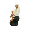 SAI Divya SAI BABA Marble Statue (Off-White, Medium)