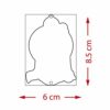 Jai Hanuman Bajrangbali Hanging Accessories for Car Rear View Mirror Decor in Brass