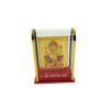 Gold Plated Lord Ganpati Ganesh ji Cabinet Showpieces,Ganesha Idol for Car Dashboard,Home,Temple & Office