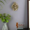 Panchmukhi Hanuman Brass Wall Hanging Idol for Home Decor, Standard, Pack of 1