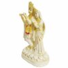 Resin Lord Radha Krishna Statue | Murlidhar/Krishan Kanhiya Idol, 7.8 inches, Cream, 1 Piece