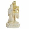 Resin Lord Radha Krishna Statue | Murlidhar/Krishan Kanhiya Idol, 7.8 inches, Cream, 1 Piece