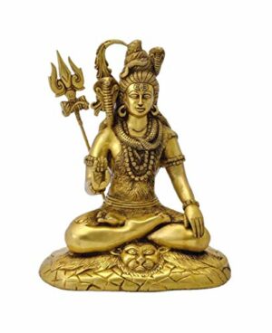 EfinitoBrass Lord's Shiva Idol (4 Inch Height)