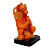 Orange Kesari Hanuman Ji Murti Bala Ji Bajrangbali Murti Statue Idol for Pooja Gift 5 Inch