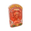 Panchmukhi Hanuman Ji with Beautiful Flower Engraved Vastu Plate || Wall Hanging || Decorative Showpiece || Height - 8 Inch, Width - 5 Inch || Efinito(Resin, Orange)