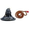 MISTRONICS Idols For Car Dashboard/Small Decorative Showpiece For Car Dashboard Idol (Adiyogi, Conical)
