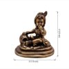 Brass Krishna Makhan Chor Idol