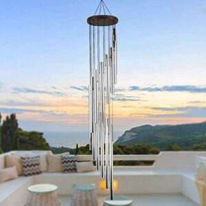 Paradigm Pictures Wind Chimes for Home || Home Decor Items (Silver Color)
