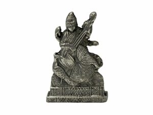 Goddess Saraswati God Idol Panchdhatu by Efinito