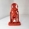 3D Printed Hanuman Idol with UV Resin Acrylic Color and PU Finish for Car Dashboard, Temple Decor, Office Decor, Home Decor, Festivals