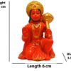 Handcrafted Hanuman ji ki murti for Home Temple | Hanuman ji Idols for Car Dashboard for Home D?cor