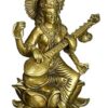 Brass Shree Maa Saraswati Idol