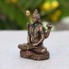 Shiva Idol Padmasana Sitting Statue - Home Decor, Diwali Gift
