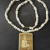 Tulsi Mala with Wooden Hanuman Locket | Brown Beads for Men
