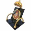 Gifts Acrylic Sai Baba Idol for Car Dashboard (2.5-Inches) (Black-1)
