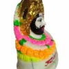 Premium Baba Khatu Shyam ji Idol Statue Showpiece for Home and Pooja Decoration | Khatu Shyam Murti for Home and Car Dashboard | MarbleDust (Size 5" Inches) (Pack of 1)