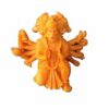 Marble Panchmukhi Hanuman Ji Fengsui Idol for Car Dashboard Showpiece Statue (Saffron)