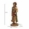 Cold Cast Resin Hanuman Ji Showpiece Antique Decor Standing Idol