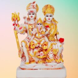 Resin Shiva Family Idol (18cmx12cmx07cm) - Image 3