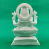 Laxmi Ganesha Idol Marble Murti for Puja Home Diwali Decoration Gifts Lakshmi Ganesh Idol Showpiece Statue for Home Pooja Room Temple Mandir Office