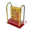 - Gold Plated Shree Ram Darbar in Cabinet Showpieces, Shree Ram Darbar Car Dashboard, for Home,Temple & Office