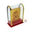 -Gold Plated Panchmukhi Hanuman Ji Cabinet Showpieces with Clear Finishing for Car Dashboard,Home,Temple & Office