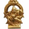 Saraswathi Brass Idol - Hindu Goddess of Knowledge, Music & Art