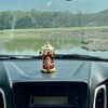 Resin Lord Ganesha Idols for Home Decor/Car Dashboard - Small