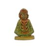 Brass Khatu Shyam Ji Murti Idol and Figurine | Shri Shyam Ji Statue for Gifting and Home and Office Dcor, 8.5Cm