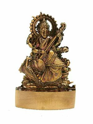 Saraswati Idol Statue MURTI- 6.5 cm KIAKASHYA (1)