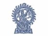 Goddess Saraswati God Idol Silver Color by Efinito
